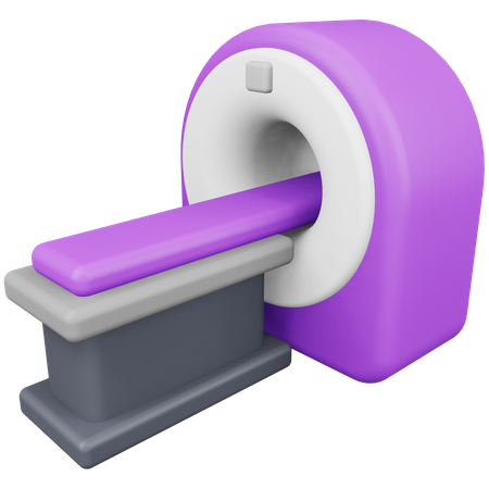 MRI Scanner 3D Icon