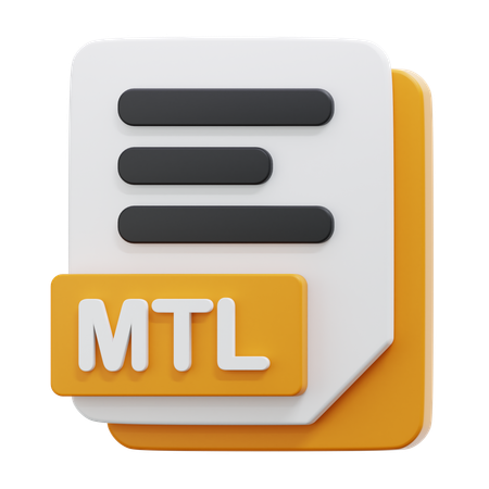 MTL FILE  3D Icon