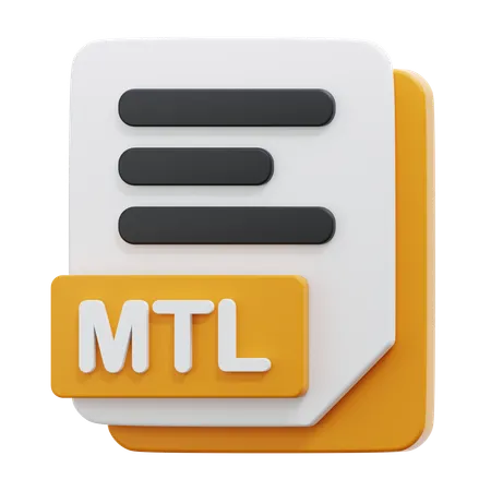 MTL FILE  3D Icon