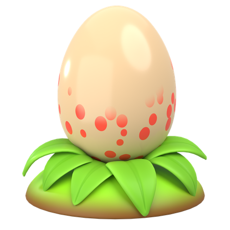 Mud Dragon Egg  3D Icon