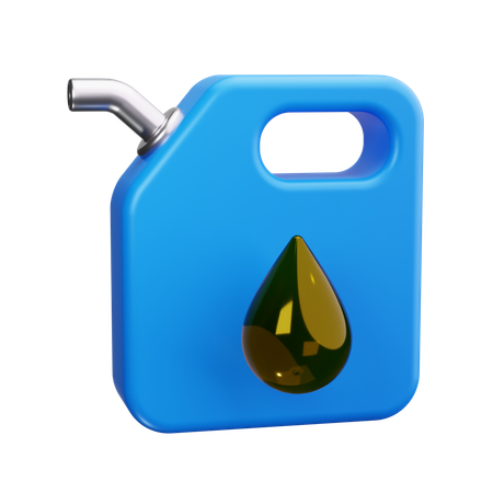 Mudança de óleo  3D Icon