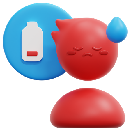 Müde  3D Icon