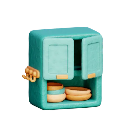 Mueble de cocina  3D Icon