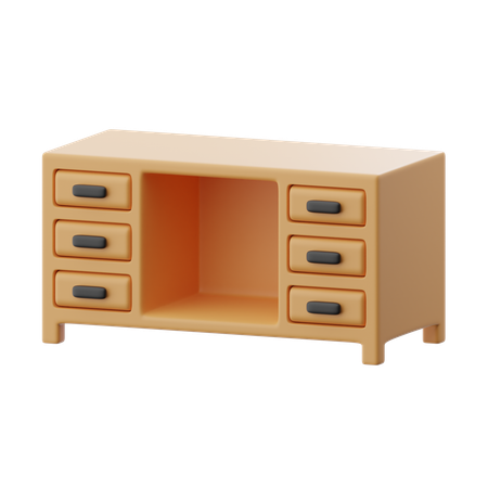 Soporte de TV minimalista  3D Icon