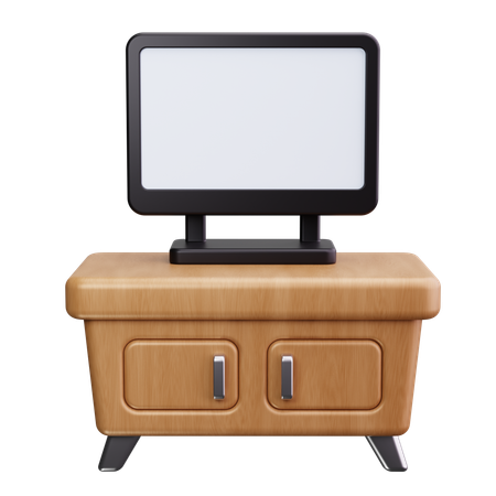 Soporte TV  3D Icon