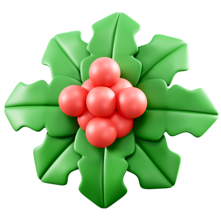 Muérdago  3D Icon