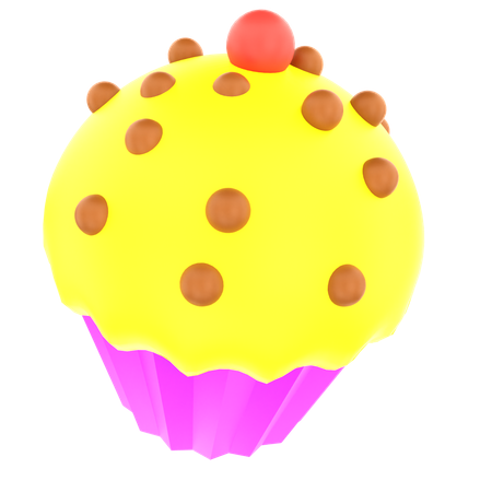 Muffin  3D Icon