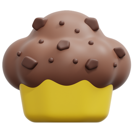 Muffin  3D Icon