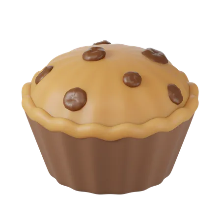 Muffin  3D Icon