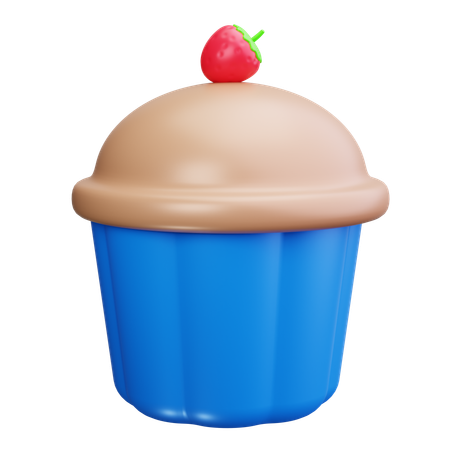 Muffin  3D Icon