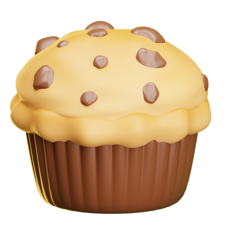 Muffin  3D Icon