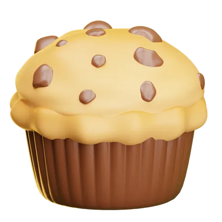 Muffin  3D Icon