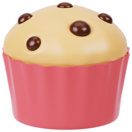 Muffin  3D Icon