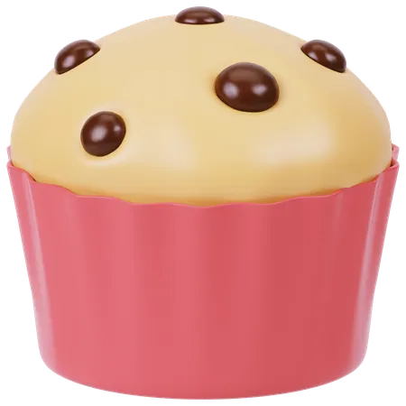 Muffin  3D Icon