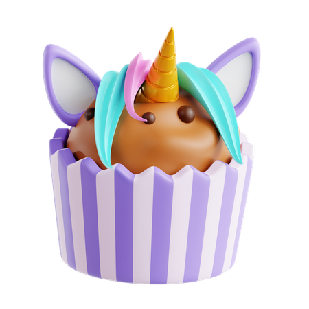 Muffin  3D Icon