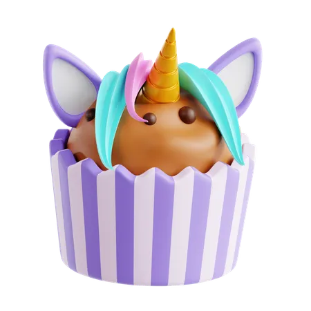 Muffin  3D Icon