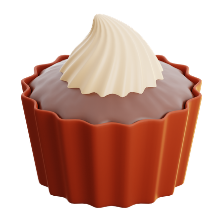 Muffin  3D Icon