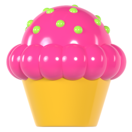 Muffin  3D Icon