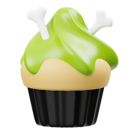 Muffin 3D Icon