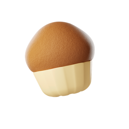 Muffin 3D Icon