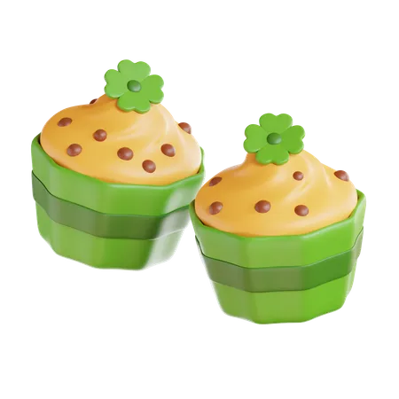 Muffin 3 D Illustration 3D Icon
