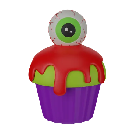 Muffin avec oeil  3D Icon