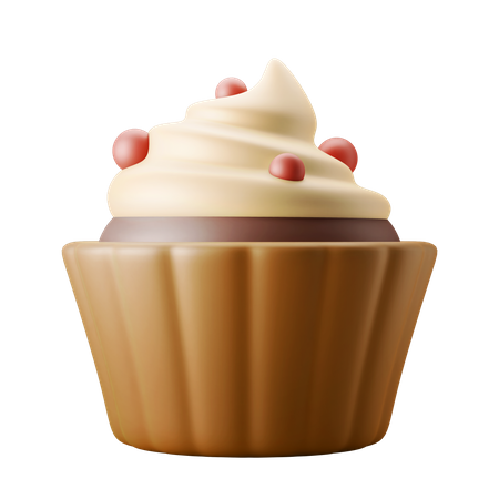 Muffin Cupcakes  3D Icon