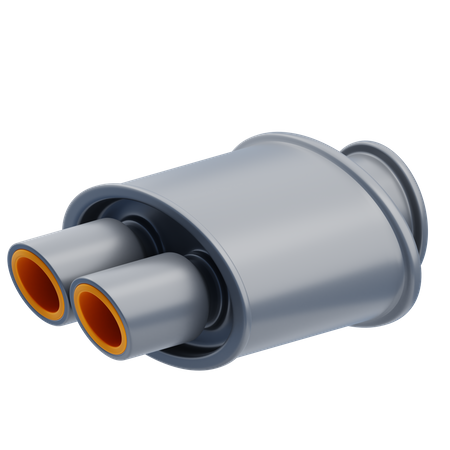Muffler Outer  3D Icon