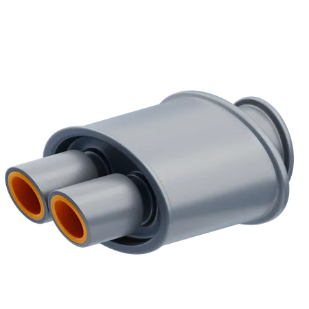 Muffler Outer  3D Icon