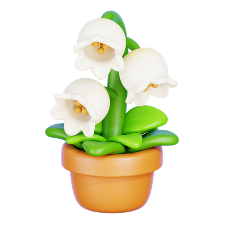 Muguet  3D Icon