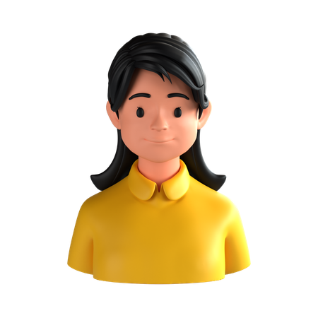 Mujer  3D Icon