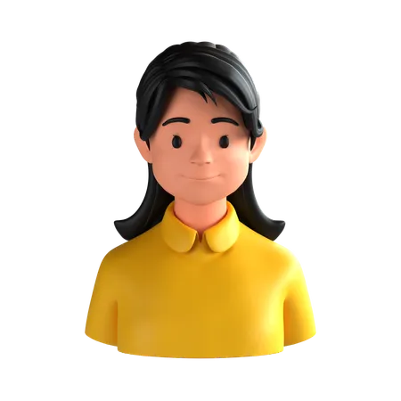 Mujer  3D Icon