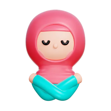 Mujer  3D Icon