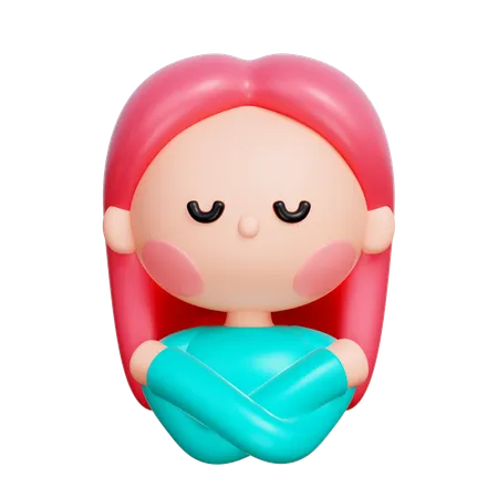 Mujer  3D Icon