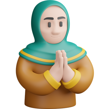 Mujer  3D Icon