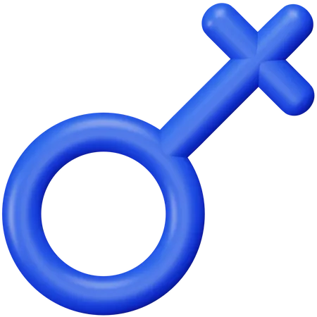Femenino  3D Icon