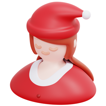 Mujer  3D Icon