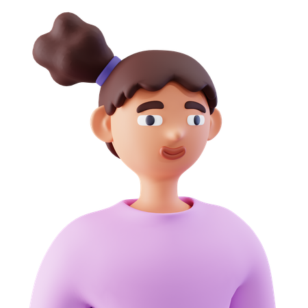 Mujer  3D Icon