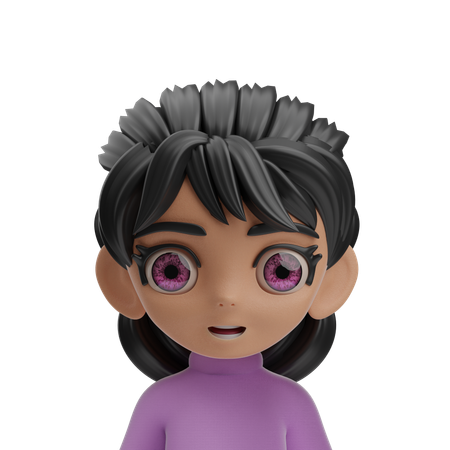 Mujer de negocios  3D Icon