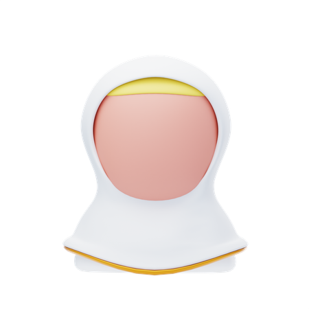 Mujer musulmana  3D Icon