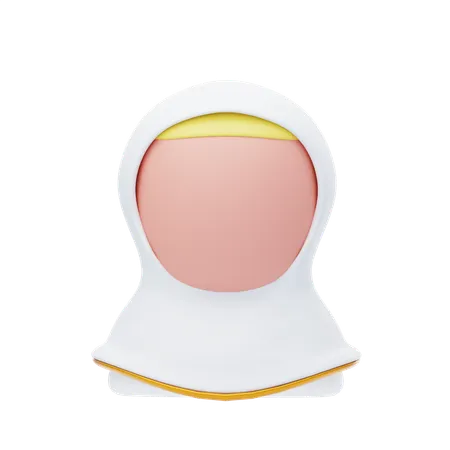 Mujer musulmana  3D Icon