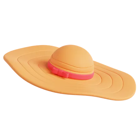 Sombrero de mujer  3D Icon