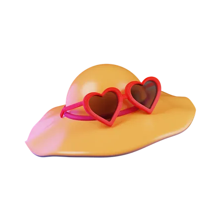 Sombrero de mujer  3D Icon