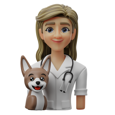 Veterinaria  3D Icon