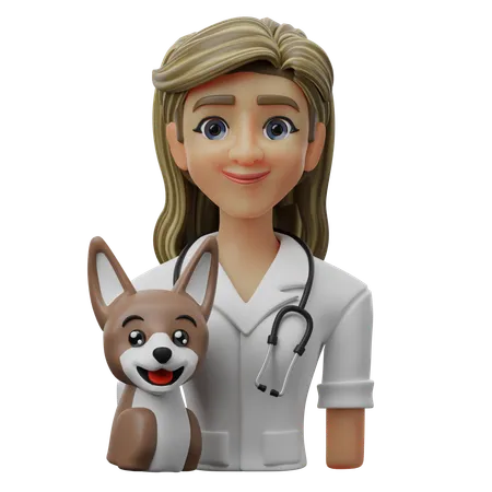 Veterinaria  3D Icon