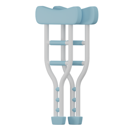 Muleta de brazo  3D Icon