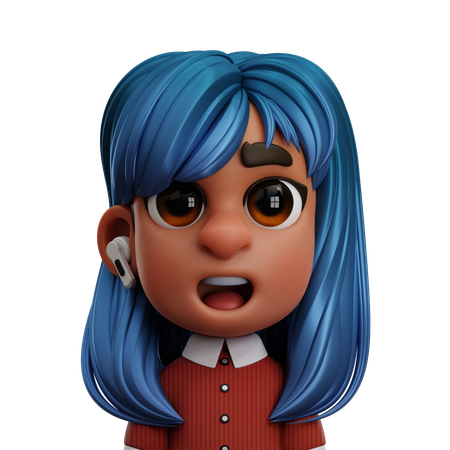 MULHER COM CAMISA LONGA  3D Icon