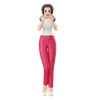 mulher diz olá