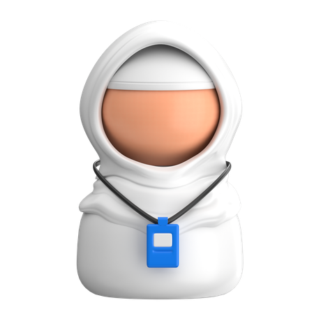 Mulheres muçulmanas hajj  3D Icon