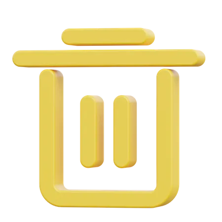 Müll  3D Icon